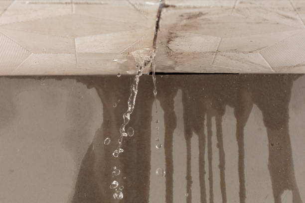 Professional Burst Pipe Cleanup technician working in Jackson, CA